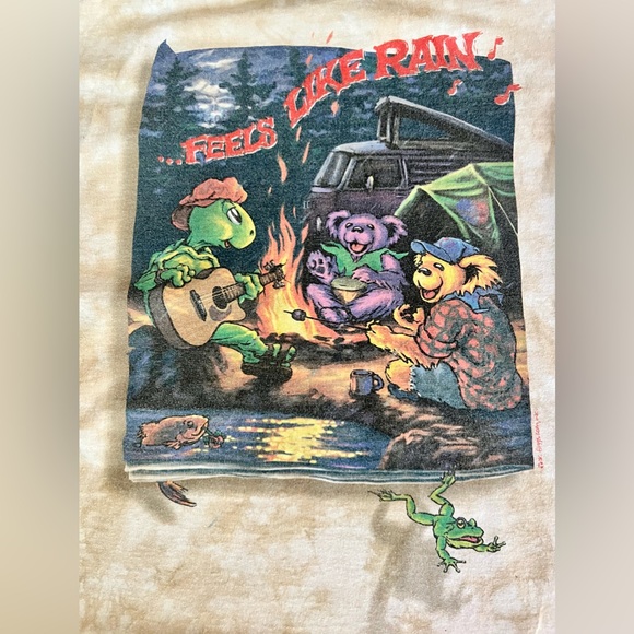 Summer 1995 Grateful Dead T-Shirt LL Rain Original - Picture 2 of 9